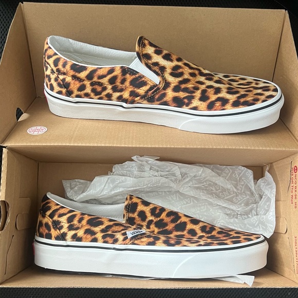 Vans Shoes - Never used vans cheetah